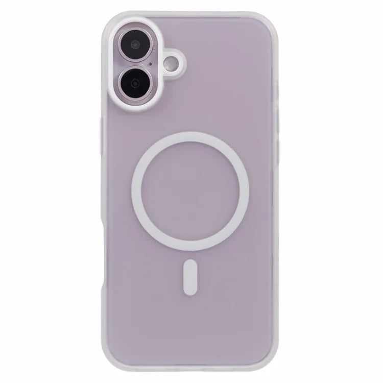For iPhone 16 Plus Case Compatible with MagSafe TPU Phone Cover Matte Finish