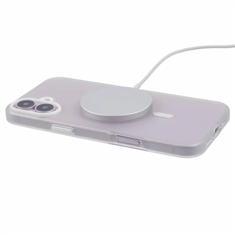 For iPhone 16 Plus Case Compatible with MagSafe TPU Phone Cover Matte Finish