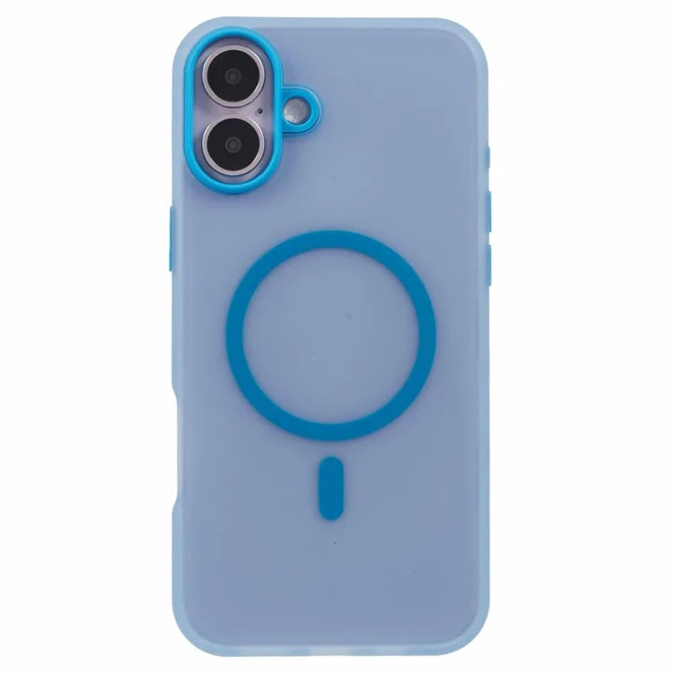 For iPhone 16 Plus Case Compatible with MagSafe TPU Phone Cover Matte Finish