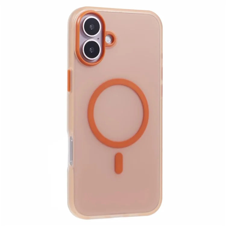For iPhone 16 Plus Case Compatible with MagSafe TPU Phone Cover Matte Finish