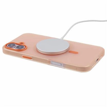 For iPhone 16 Plus Case Compatible with MagSafe TPU Phone Cover Matte Finish