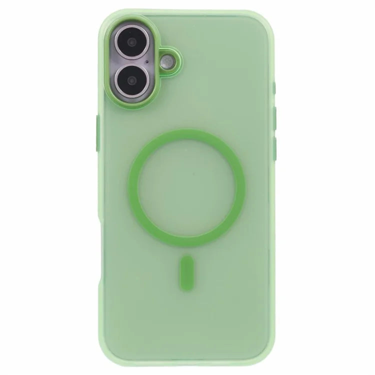 For iPhone 16 Plus Case Compatible with MagSafe TPU Phone Cover Matte Finish