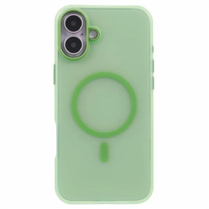 For iPhone 16 Plus Case Compatible with MagSafe TPU Phone Cover Matte Finish