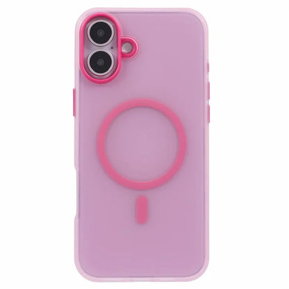 For iPhone 16 Plus Case Compatible with MagSafe TPU Phone Cover Matte Finish