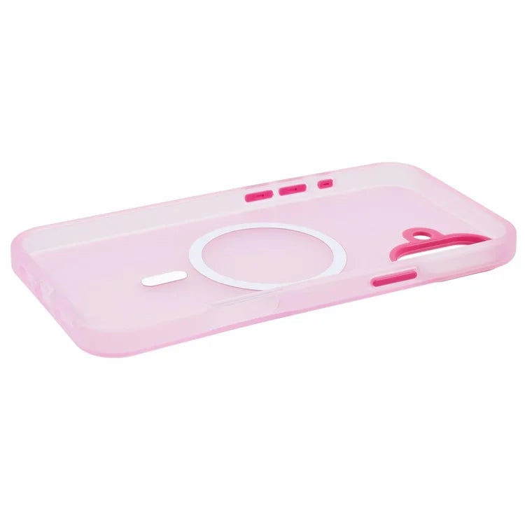 For iPhone 16 Plus Case Compatible with MagSafe TPU Phone Cover Matte Finish