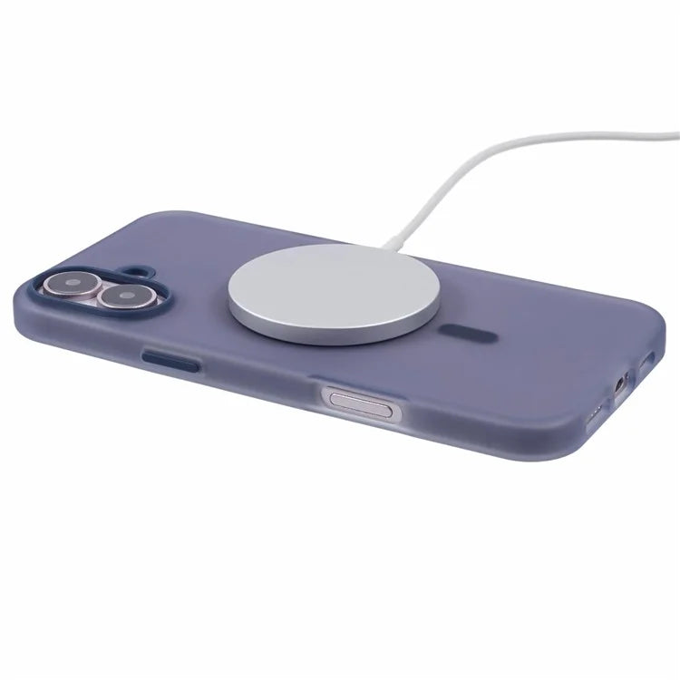 For iPhone 16 Plus Case Compatible with MagSafe TPU Phone Cover Matte Finish