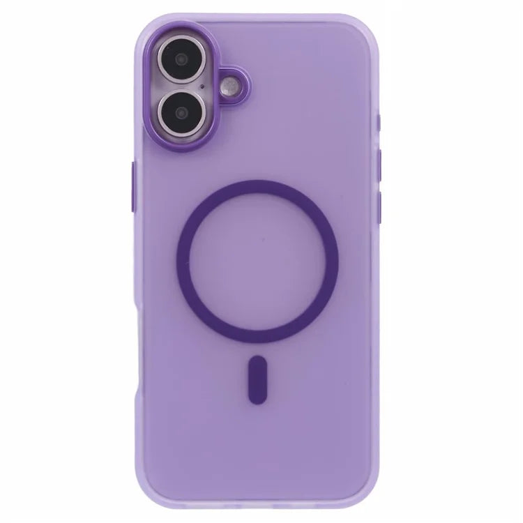 For iPhone 16 Plus Case Compatible with MagSafe TPU Phone Cover Matte Finish