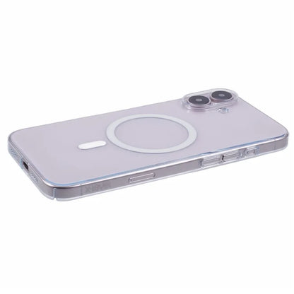 X-LEVEL For iPhone 16 Plus Magnetic Case Slim Shockproof Hard PC Clear Phone Cover
