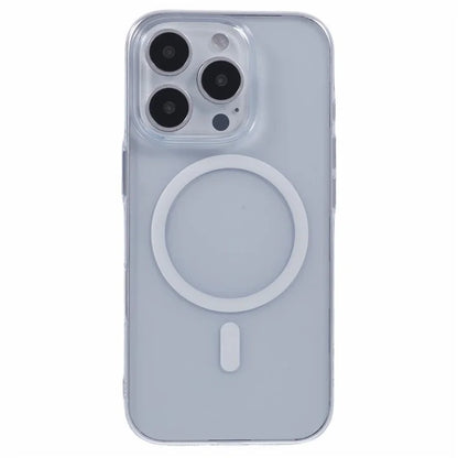X-LEVEL For iPhone 16 Pro Magnetic Case Transparent Back Slim Hard PC Phone Cover