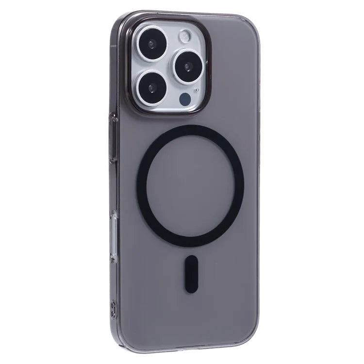 X-LEVEL For iPhone 16 Pro Magnetic Case Transparent Back Slim Hard PC Phone Cover