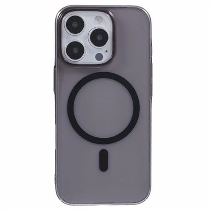 X-LEVEL For iPhone 16 Pro Magnetic Case Transparent Back Slim Hard PC Phone Cover