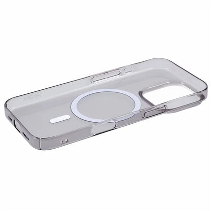 X-LEVEL For iPhone 16 Pro Magnetic Case Transparent Back Slim Hard PC Phone Cover