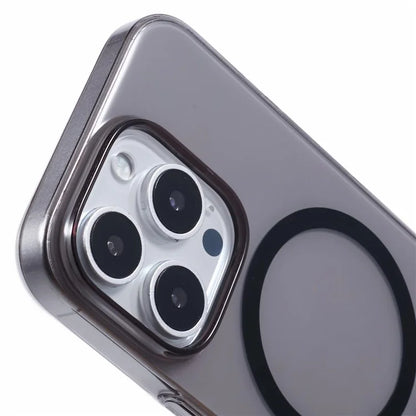 X-LEVEL For iPhone 16 Pro Magnetic Case Transparent Back Slim Hard PC Phone Cover