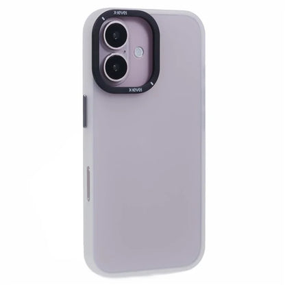 X-LEVEL For iPhone 16 Case Matte Finish PC + TPU Phone Cover