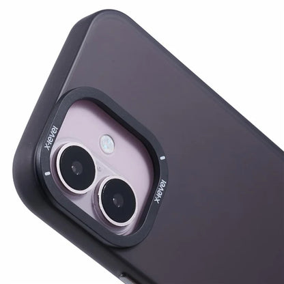 X-LEVEL For iPhone 16 Case Matte Finish PC + TPU Phone Cover