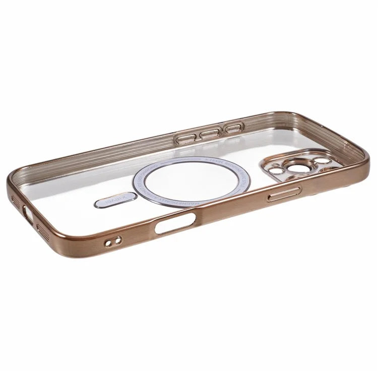 X-LEVEL For iPhone 16 Pro Max Case Compatible with MagSafe Magnetic Clear TPU Phone Cover with Lens Film