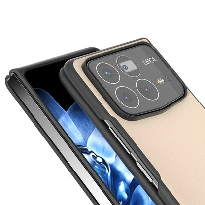 For Xiaomi Mix Fold 4 5G Case PU Leather Coated PC Folding Phone Cover