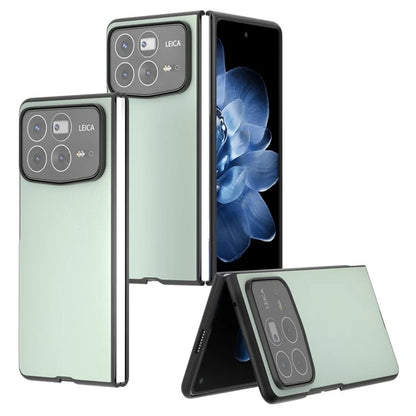 For Xiaomi Mix Fold 4 5G Case PU Leather Coated PC Folding Phone Cover