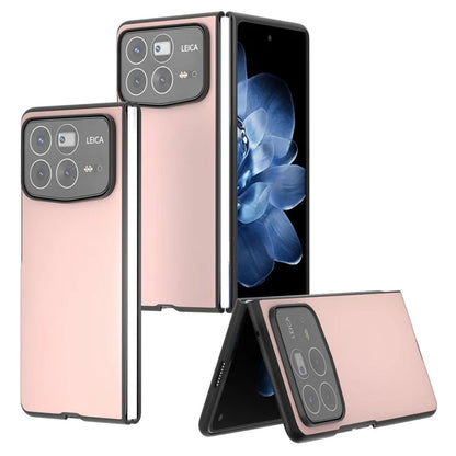 For Xiaomi Mix Fold 4 5G Case PU Leather Coated PC Folding Phone Cover