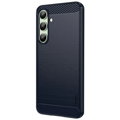MOFI JK TPU Series-1 For Samsung Galaxy S24 FE TPU Case Carbon Fiber Texture Phone Cover