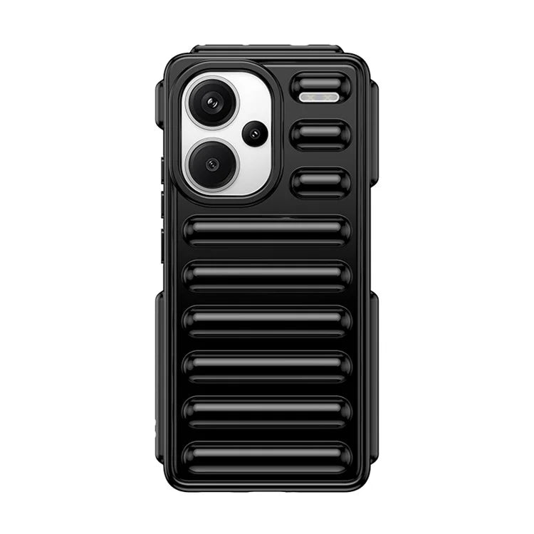 WANLONFENG LK Series for Xiaomi Redmi Note 13 Pro+ 5G Case with Screen Film TPU Phone Cover 3D Capsule Back