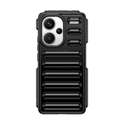 WANLONFENG LK Series for Xiaomi Redmi Note 13 Pro+ 5G Case with Screen Film TPU Phone Cover 3D Capsule Back