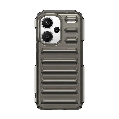 WANLONFENG LK Series for Xiaomi Redmi Note 13 Pro+ 5G Case with Screen Film TPU Phone Cover 3D Capsule Back