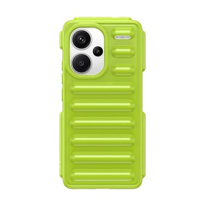 WANLONFENG LK Series for Xiaomi Redmi Note 13 Pro+ 5G Case with Screen Film TPU Phone Cover 3D Capsule Back