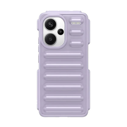 WANLONFENG LK Series for Xiaomi Redmi Note 13 Pro+ 5G Case with Screen Film TPU Phone Cover 3D Capsule Back