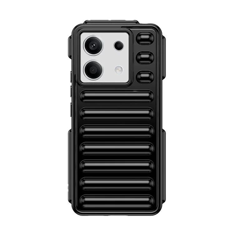 WANLONFENG LK Series for Xiaomi Poco X6 5G / Redmi Note 13 Pro 5G Case TPU Soft Phone Cover with Screen Film