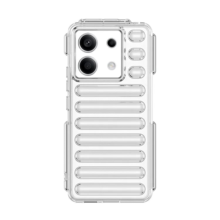 WANLONFENG LK Series for Xiaomi Poco X6 5G / Redmi Note 13 Pro 5G Case TPU Soft Phone Cover with Screen Film