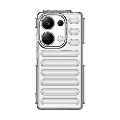 WANLONFENG LK Series for Xiaomi Redmi Note 13 Pro 4G / Poco M6 Pro 4G Case Capsule Design TPU Phone Cover with Screen Film