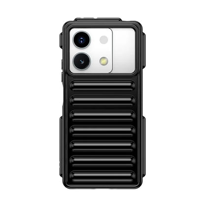 WANLONFENG LK Series for Xiaomi Redmi Note 13 5G Case Anti-Slip TPU Phone Cover with Screen Film