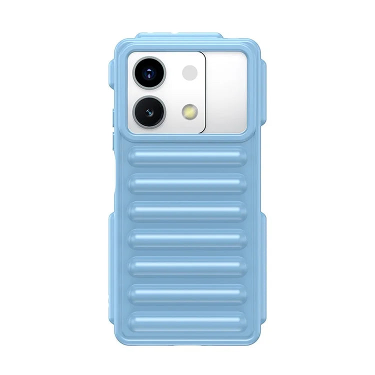 WANLONFENG LK Series for Xiaomi Redmi Note 13 5G Case Anti-Slip TPU Phone Cover with Screen Film