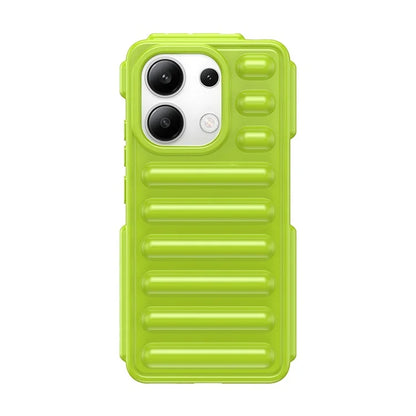 WANLONFENG LK Series for Xiaomi Redmi Note 13 4G Case Shockproof TPU Capsule Phone Cover with Screen Film