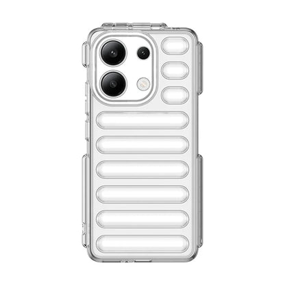 WANLONFENG LK Series for Xiaomi Redmi Note 13 4G Case Shockproof TPU Capsule Phone Cover with Screen Film