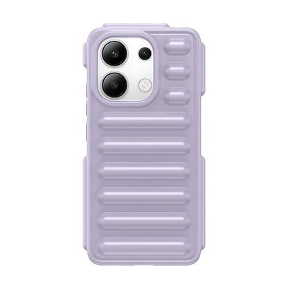 WANLONFENG LK Series for Xiaomi Redmi Note 13 4G Case Shockproof TPU Capsule Phone Cover with Screen Film