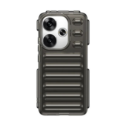 WANLONFENG LK Series for Xiaomi Poco F6 5G / Redmi Turbo 3 5G Case with Screen Protector TPU Phone Cover Capsule No-Slip