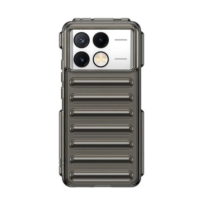 WANLONFENG LK Series for Xiaomi Poco X6 Pro 5G / Redmi K70E 5G TPU Case with Screen Protector Capsule Design
