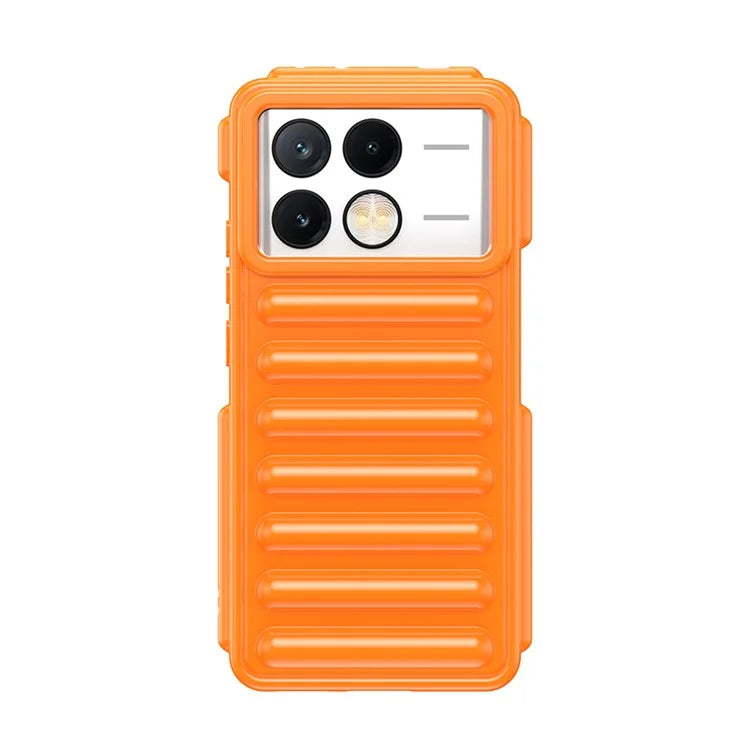 WANLONFENG LK Series for Xiaomi Poco X6 Pro 5G / Redmi K70E 5G TPU Case with Screen Protector Capsule Design