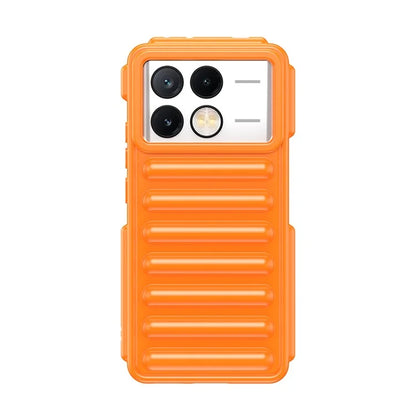 WANLONFENG LK Series for Xiaomi Poco X6 Pro 5G / Redmi K70E 5G TPU Case with Screen Protector Capsule Design