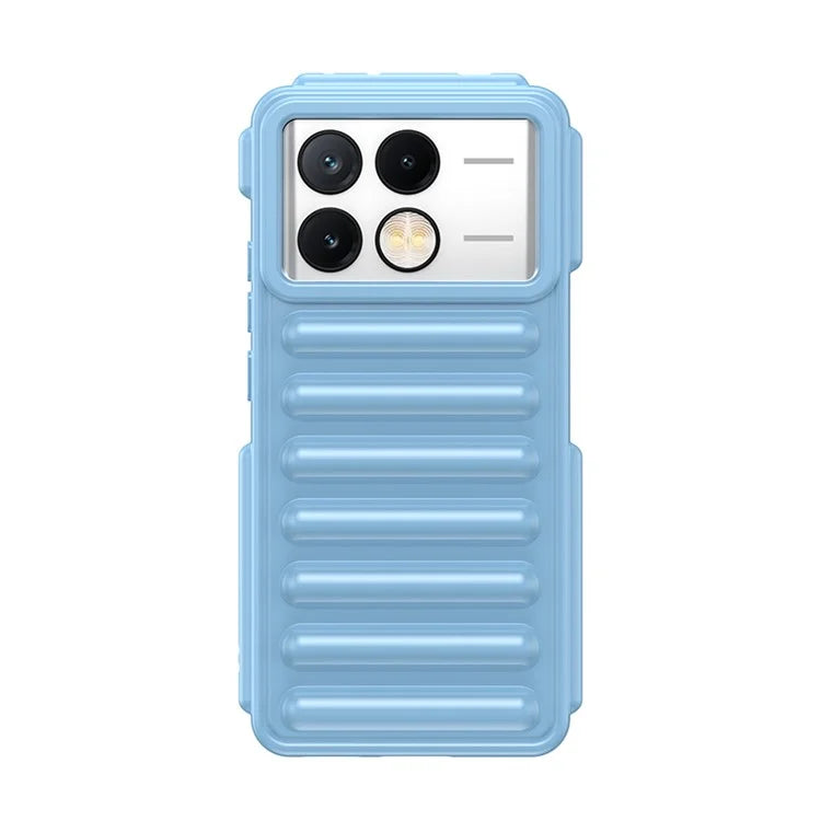 WANLONFENG LK Series for Xiaomi Poco X6 Pro 5G / Redmi K70E 5G TPU Case with Screen Protector Capsule Design