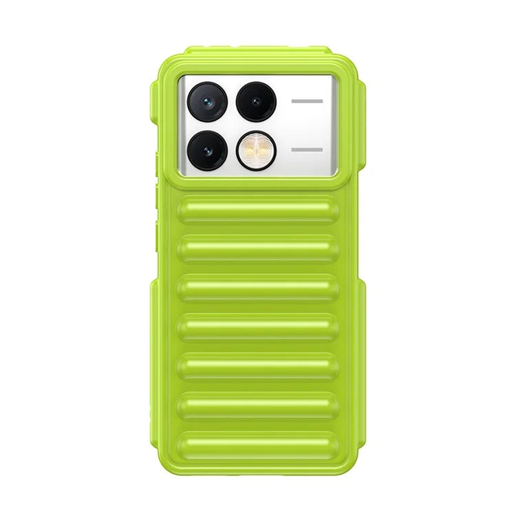 WANLONFENG LK Series for Xiaomi Poco X6 Pro 5G / Redmi K70E 5G TPU Case with Screen Protector Capsule Design