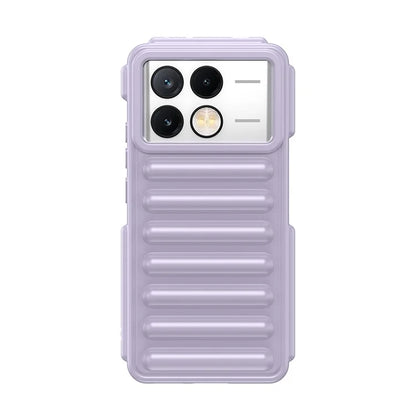 WANLONFENG LK Series for Xiaomi Poco X6 Pro 5G / Redmi K70E 5G TPU Case with Screen Protector Capsule Design