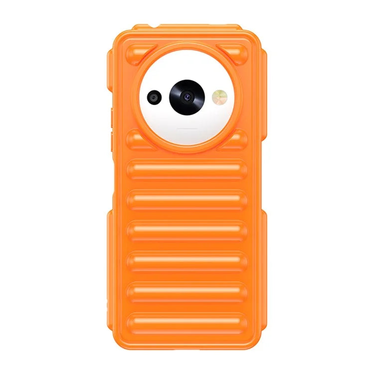 WANLONFENG LK Series for Xiaomi Redmi A3x 4G / A3 4G / Poco C61 4G Case Soft Touch TPU Phone Cover with Screen Film
