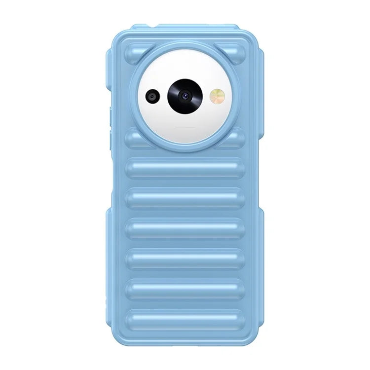 WANLONFENG LK Series for Xiaomi Redmi A3x 4G / A3 4G / Poco C61 4G Case Soft Touch TPU Phone Cover with Screen Film