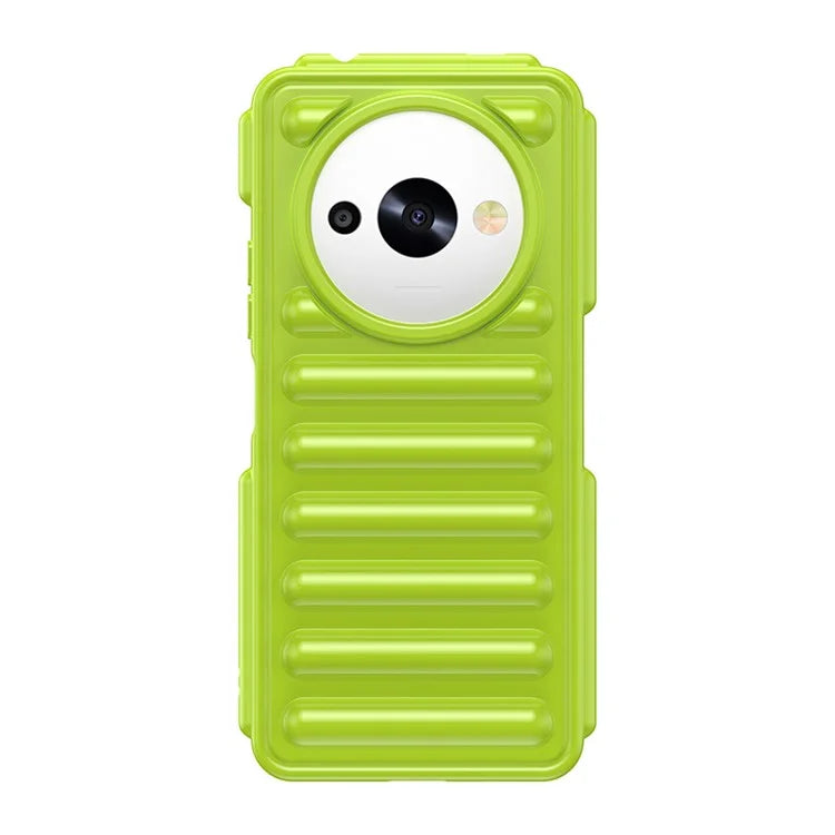 WANLONFENG LK Series for Xiaomi Redmi A3x 4G / A3 4G / Poco C61 4G Case Soft Touch TPU Phone Cover with Screen Film