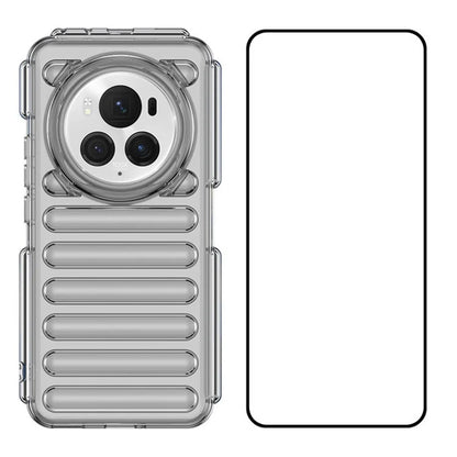WANLONFENG LK Series for Honor Magic6 Pro 5G Case with Screen Protector Capsule TPU Drop Protection Cover
