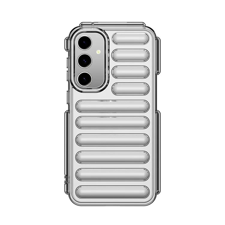 WANLONFENG LK Series for Samsung Galaxy S23 FE Case Capsule TPU Anti-Scratch Cover with Screen Protector