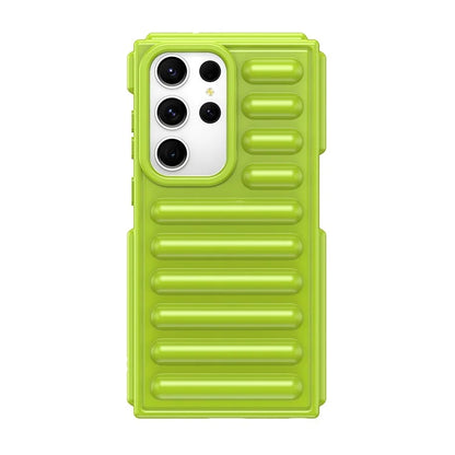 WANLONFENG LK Series for Samsung Galaxy S23 Ultra Case TPU Phone Cover with Screen Film Capsule Anti-Slip Grip